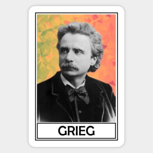 Edvard Grieg Sticker